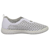 Rieker Slipper/Kletthalbschuh luftdurchlässig (durchbrochenes/geflochtenes Obermaterial)