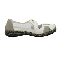 Rieker Slipper/Kletthalbschuh luftdurchlässig (durchbrochenes/geflochtenes Obermaterial)