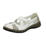 Rieker Slipper/Kletthalbschuh luftdurchlässig (durchbrochenes/geflochtenes Obermaterial)