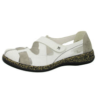 Rieker Slipper/Kletthalbschuh luftdurchlässig (durchbrochenes/geflochtenes Obermaterial)