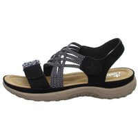 Rieker Sportliche Sandalette bis 30mm Sohlenhöhe