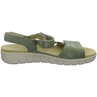 Waldläufer Sandalette mit Mehrweite bis 30mm Sohlenhöhe H-Lotta