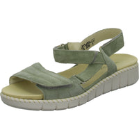 Waldläufer Sandalette mit Mehrweite bis 30mm Sohlenhöhe H-Lotta