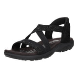 Skechers Sportliche Sandalette bis 30mm Sohlenhöhe REGGAE SLIM-SUMMER SPARKLE