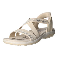 Skechers Sportliche Sandalette bis 30mm Sohlenhöhe REGGAE SLIM-SUMMER SPARKLE