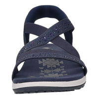 Skechers Sportliche Sandalette bis 30mm Sohlenhöhe REGGAE SLIM-SUMMER SPARKLE