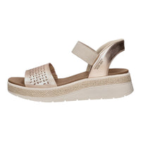 Skechers Keil Sandalette ab 30mm Sohlenhöhe Bobs Sun Ray-STEP ASIDE