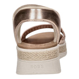 Skechers Keil Sandalette ab 30mm Sohlenhöhe Bobs Sun Ray-STEP ASIDE