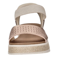 Skechers Keil Sandalette ab 30mm Sohlenhöhe Bobs Sun Ray-STEP ASIDE
