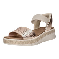 Skechers Keil Sandalette ab 30mm Sohlenhöhe Bobs Sun Ray-STEP ASIDE