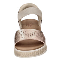 Skechers Keil Sandalette ab 30mm Sohlenhöhe Bobs Sun Ray-STEP ASIDE