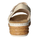 Rieker Keil Sandalette ab 30mm Sohlenhöhe