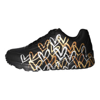 Skechers Schnürhalbschuh (casual) UNO LITE-METALLIC LOVE