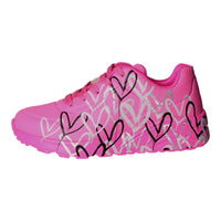 Skechers Schnürhalbschuh (casual) UNO LITE-METALLIC LOVE