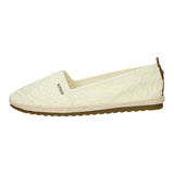Tom Tailor Leinen Slipper/Kletthalbschuh