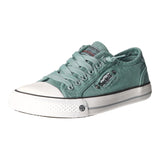 Dockers by Gerli Leinen Slipper/Kletthalbschuh