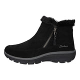 Skechers Schlupf-/Reißverschlußstiefelette Warmfutter bis 35mm Absatz (casual) Easy Going-COOL ZIP!