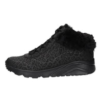 Skechers Schnürstiefelette Warmfutter Uno Lite-COZY LEOPARD