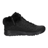 Skechers Schnürstiefelette Warmfutter Uno Lite-COZY LEOPARD