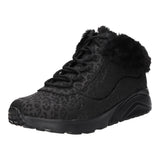 Skechers Schnürstiefelette Warmfutter Uno Lite-COZY LEOPARD