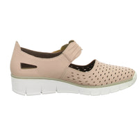 Rieker Slipper/Kletthalbschuh luftdurchlässig (durchbrochenes/geflochtenes Obermaterial)