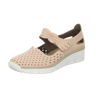 Rieker Slipper/Kletthalbschuh luftdurchlässig (durchbrochenes/geflochtenes Obermaterial)